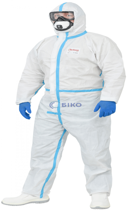 Комбінезон захисний BeSafePro MASTER strong (PP+microPE)